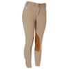 Tailored Sportsman Trophy Hunter Front Zip Women's Breeches -Equestrian Sports 18605 Tan Front Right a5c0f474 a685 4568 8315 bf454968a0ca