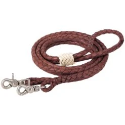 Weaver Leather Weaver Round Braided Latigo Roper Rein