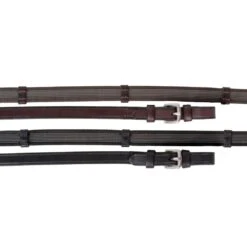 Nunn Finer Sure Grip Reins With Hand Stops -Equestrian Sports 27S