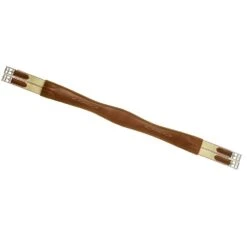 Ovation Fancy Stitched Overlay Girth -Equestrian Sports 2810503 medbrown 14