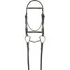 Camelot Raised Fancy Stitched Snaffle Bridle 1 Camelot Raised Fancy Stitched Snaffle Bridle -Equestrian Sports 2810613 3