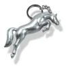 Kelley And Company 3D Jumper Key Ring - Silvertone -Equestrian Sports 305007 800 800