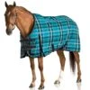 Pessoa Alpine 1200D Turnout Sheet - Juniper/Clay Plaid 1 Pessoa Alpine 1200D Turnout Sheet - Juniper/Clay Plaid -Equestrian Sports 335542 800 800