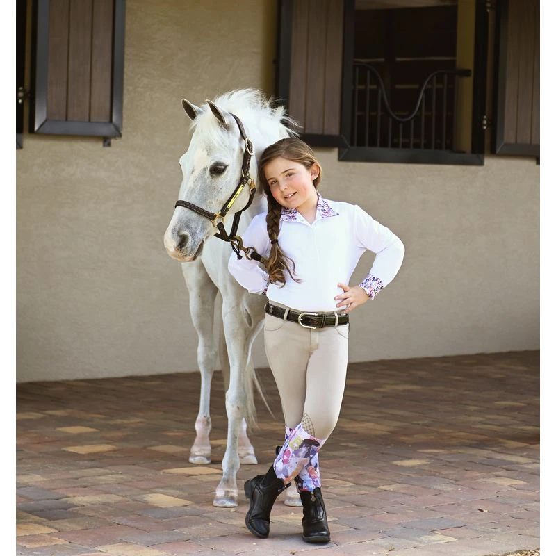 Ovation Kids' Energy Zip Front Paddock Boot - Black 3 Ovation Kids' Energy Zip Front Paddock Boot - Black