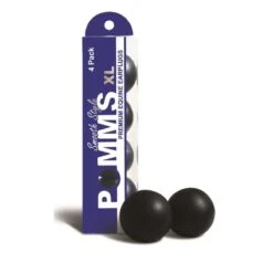 Pomms Premium Smooth Four Pack - Black 7 Pomms Premium Smooth Four Pack - Black -Equestrian Sports 351200 800 800