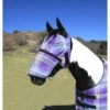 Kensington Signature Fly Mask W/Removable Nose - Lavender Mint -Equestrian Sports 357896 800 800