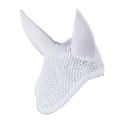 Horze Marquess Ear Net - White
