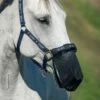 Horze Fly Cover For Nose - Black 1 Horze Fly Cover For Nose - Black -Equestrian Sports 383293 800 800