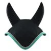 Woof Wear Ergonomic Ear Net - Black/Mint -Equestrian Sports 388889 800 800