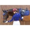 Woof Wear Vision Ergonomic Ear Net - Black/Navy -Equestrian Sports 388999 800 800