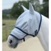 Bucas Buzz-Off Extended Nose Fly Mask W/Ears - Silver 2 Bucas Buzz-Off Extended Nose Fly Mask W/Ears - Silver -Equestrian Sports 404960 800 800