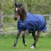 Bucas Smartex Rain Turnout - Navy -Equestrian Sports 405509 800 800