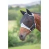 Shires Fine Mesh Fly Mask W/Ears - Black -Equestrian Sports 411521 800 800