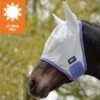 Weatherbeeta Comfitec Airflow Mask - Grey/Blue/Grey -Equestrian Sports 412435 800 800