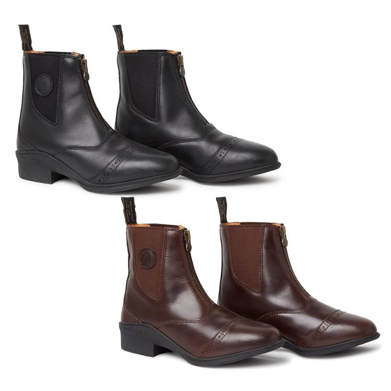 Mountain Horse Women's Aurora Zip Paddock Boot - Black 4 Mountain Horse Women's Aurora Zip Paddock Boot - Black - Image 2