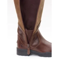 Ovation Women's Moorland II Waterproof Highrider Tall Boot - Brown -Equestrian Sports 430856 800 800