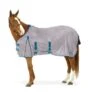 Ovation Super Fly Sheet W/Belly Cover - Grey/Teal -Equestrian Sports 438564 800 800