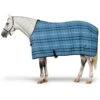 Pessoa Wool Cooler - Blue Plaid -Equestrian Sports 441617 800 800