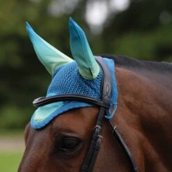 Weatherbeeta Prime Ombre Ear Bonnet - Oceans Reef