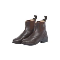 Dublin Women's Evolution Zip Front Paddock Boots - Brown 13 Dublin Women's Evolution Zip Front Paddock Boots - Brown -Equestrian Sports 443174 800 800