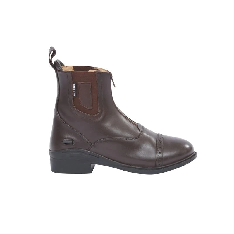 Dublin Women's Evolution Zip Front Paddock Boots - Brown 8 Dublin Women's Evolution Zip Front Paddock Boots - Brown - Image 6