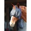 Kensington UViaitor Dartless Fly Mask W/Web Trim And Forelock Opening - Lavender Mint