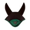 Woof Wear Vision Ergonomic Ear Net - Black/British Racing Green -Equestrian Sports 474425 800 800
