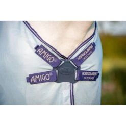 Amigo XL Bug Rug - Azure Blue/Altanic Blue/Ivory -Equestrian Sports 485126 800 800