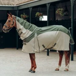 B Vertigo Jordan Hybrid Turnout Mesh Blanket W/Detachable Neck - Wild Grass Green 7 B Vertigo Jordan Hybrid Turnout Mesh Blanket W/Detachable Neck - Wild Grass Green -Equestrian Sports 543940 800 800