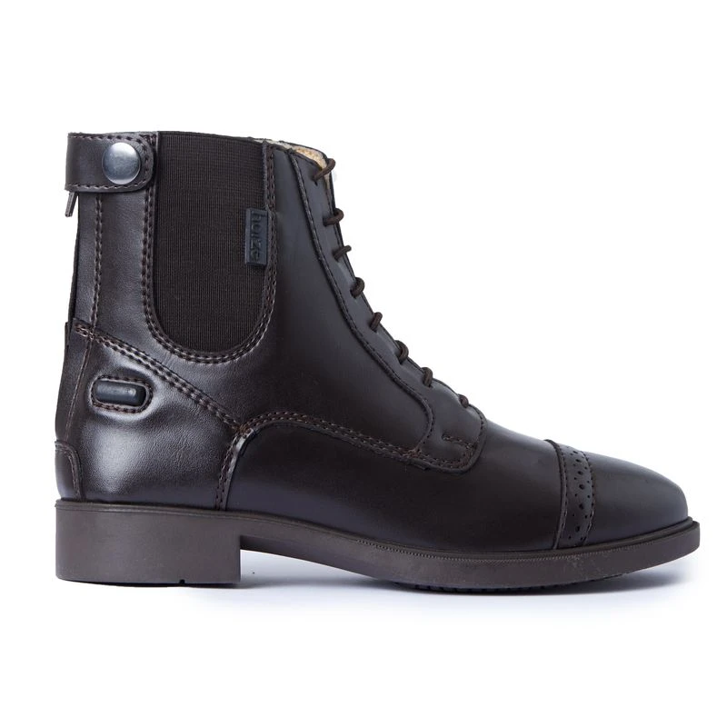 Horze Kids' Kilkenny Polyurethane Jodhpur Boots - Brown 7 Horze Kids' Kilkenny Polyurethane Jodhpur Boots - Brown - Image 5