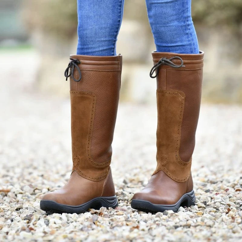 Dublin Women's Lagan Boots - Red Brown 4 Dublin Women's Lagan Boots - Red Brown - Image 2