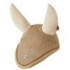 Horze Quinn Ear Net - Shiitake Beige 1 Horze Quinn Ear Net - Shiitake Beige -Equestrian Sports 602857 800 800