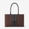Oughton Half Halt Classic Canvas Handbag - Heritage Brown/Black 2 Oughton Half Halt Classic Canvas Handbag - Heritage Brown/Black -Equestrian Sports 603839 800 800