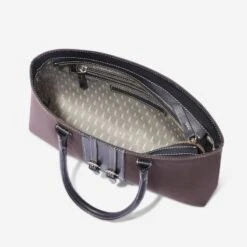 Oughton Half Halt Classic Canvas Handbag - Heritage Brown/Black -Equestrian Sports 603841 800 800