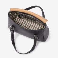 Oughton Paddock Lux Shoulder Bag - Classic Black/Tan -Equestrian Sports 603907 800 800