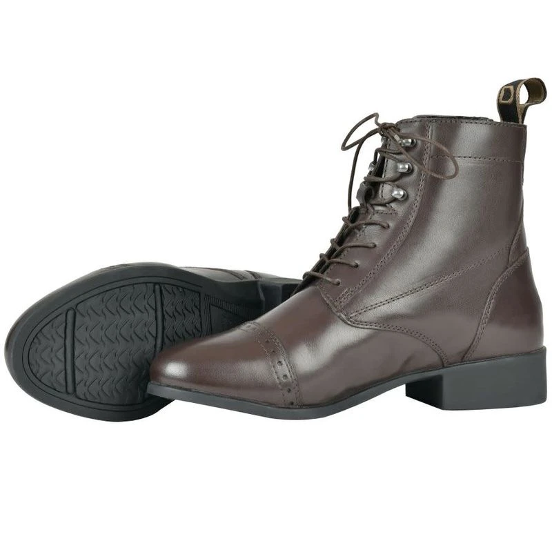 Dublin Kids' Foundation Lace Paddocks Boots II - Brown 3 Dublin Kids' Foundation Lace Paddocks Boots II - Brown