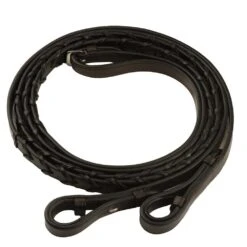 HDR Pro Collection Extra Long Flat Laced Reins 9 HDR Pro Collection Extra Long Flat Laced Reins -Equestrian Sports 6210176 havana 2