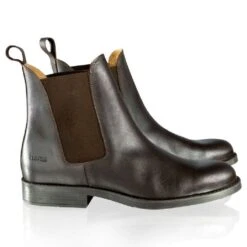 Horze Classic Leather Jodhpur Boots - Dark Brown