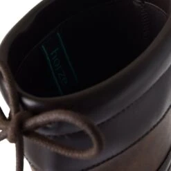 Horze Kids' Waterproof Country Tall Boots - Brown -Equestrian Sports 697804 800 800