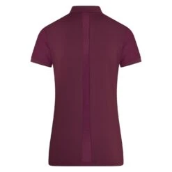 Euro-Star Half Zip Valentina Short Sleeve Shirt -Equestrian Sports EuroStarESValentinaDarkBerryback
