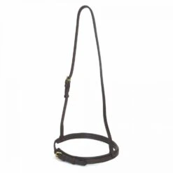 Nunn Finer Plain Padded Caveson 10 Nunn Finer Plain Padded Caveson -Equestrian Sports NF527 hav brass