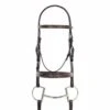 Ovation Comfort Crown Fancy Raised Wide Padded Noseband Bridle 1 Ovation Comfort Crown Fancy Raised Wide Padded Noseband Bridle -Equestrian Sports NS469473 brown