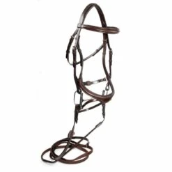 Nunn Finer Aformadi Flash Bridle -Equestrian Sports NSAFORM havana 3