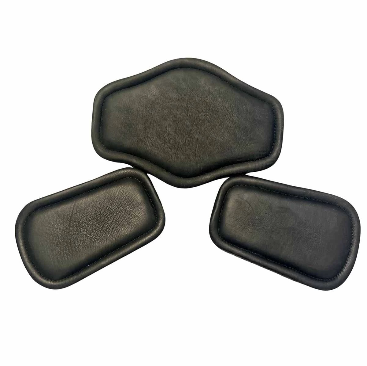 Correct Connect Pressure Relief Short Girth Leather Pads 3 Correct Connect Pressure Relief Short Girth Leather Pads