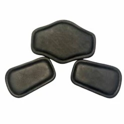 Correct Connect Pressure Relief Short Girth Leather Pads 7 Correct Connect Pressure Relief Short Girth Leather Pads -Equestrian Sports NSCCPRGLP black 4