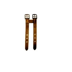 Leather Girth Extender 7 Leather Girth Extender -Equestrian Sports NSCSGE Brown 1