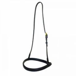 Nunn Finer Plain Padded Caveson 8 Nunn Finer Plain Padded Caveson -Equestrian Sports NSNF527 black brass 2