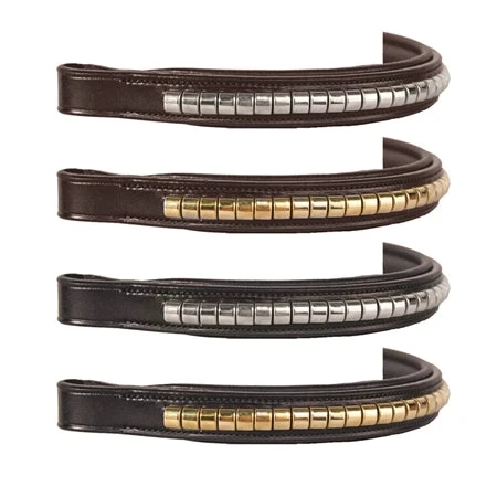 Large Padded Clincher Browbands 3 Large Padded Clincher Browbands