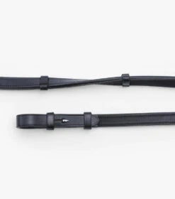 Premier Equine Salvatore Rubber And Leather Reins -Equestrian Sports PESalvatoreReins