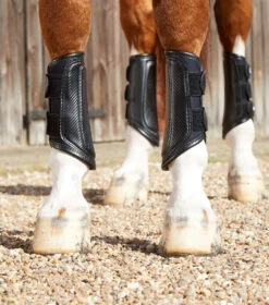 Premier Equine Carbon Air-Tech Double Locking Brushing Boots 10 Premier Equine Carbon Air-Tech Double Locking Brushing Boots -Equestrian Sports PEcarbon air tech double locking brushing bootsblk1